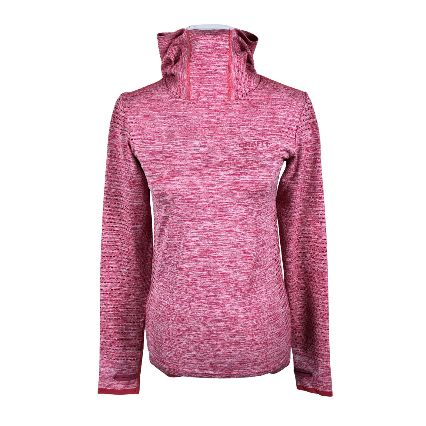 Unisex Craft - Sports shirt, long sleeve, size 36 - Light pink (2)