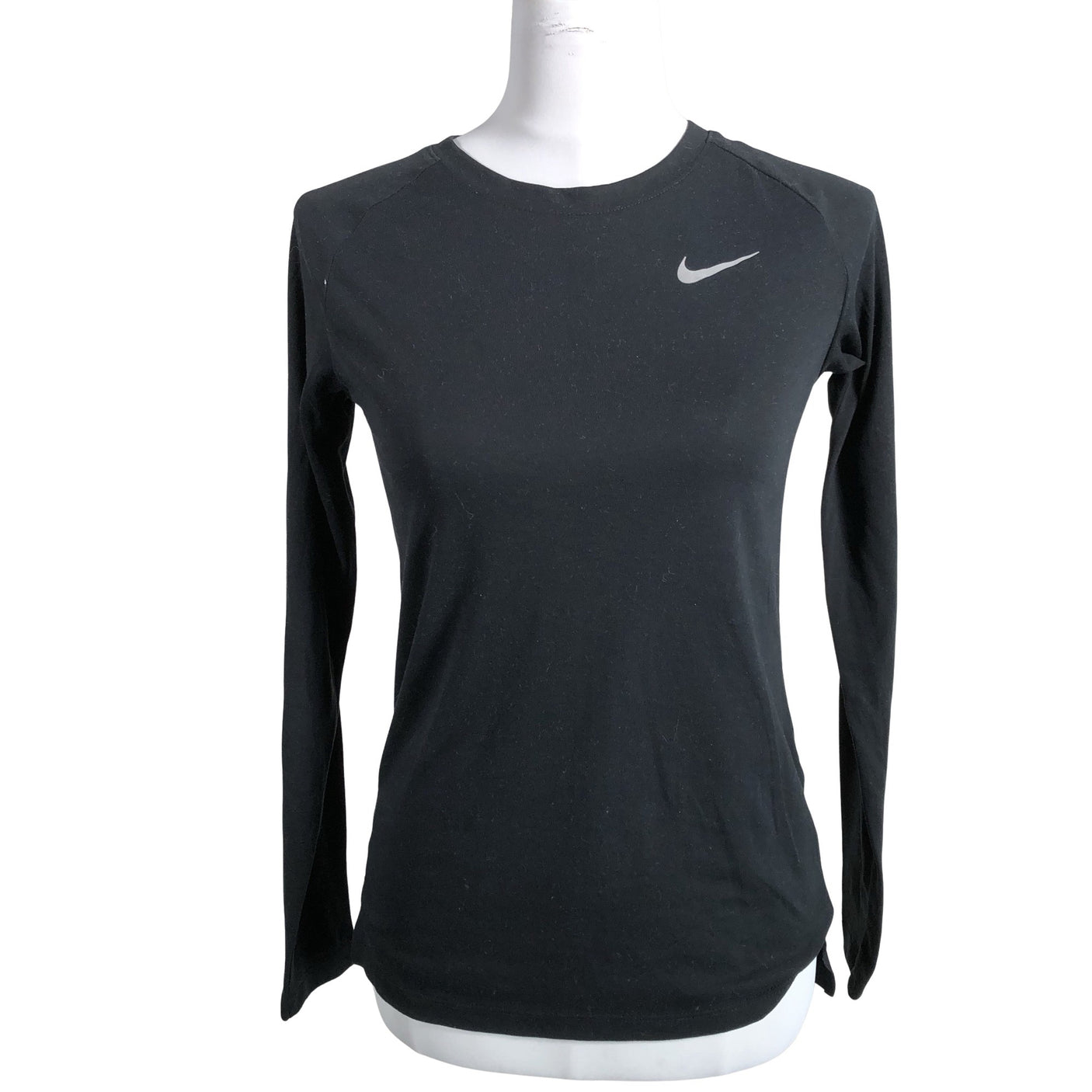 Unisex Nike - Sports shirt, long sleeve, size 34 - Black (1)