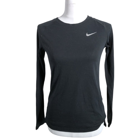 Unisex Nike - Sports shirt, long sleeve, size 34 - Black ()