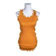 Unisex Rosemunde - Tricot tunic, size 36 - Orange ()