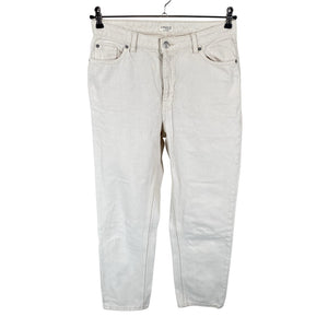 Unisex Lindex - Jeans, size 40 - Natural white (1)