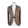Unisex Massimo Dutti - Tricot shirt, size 40 - Brown ()