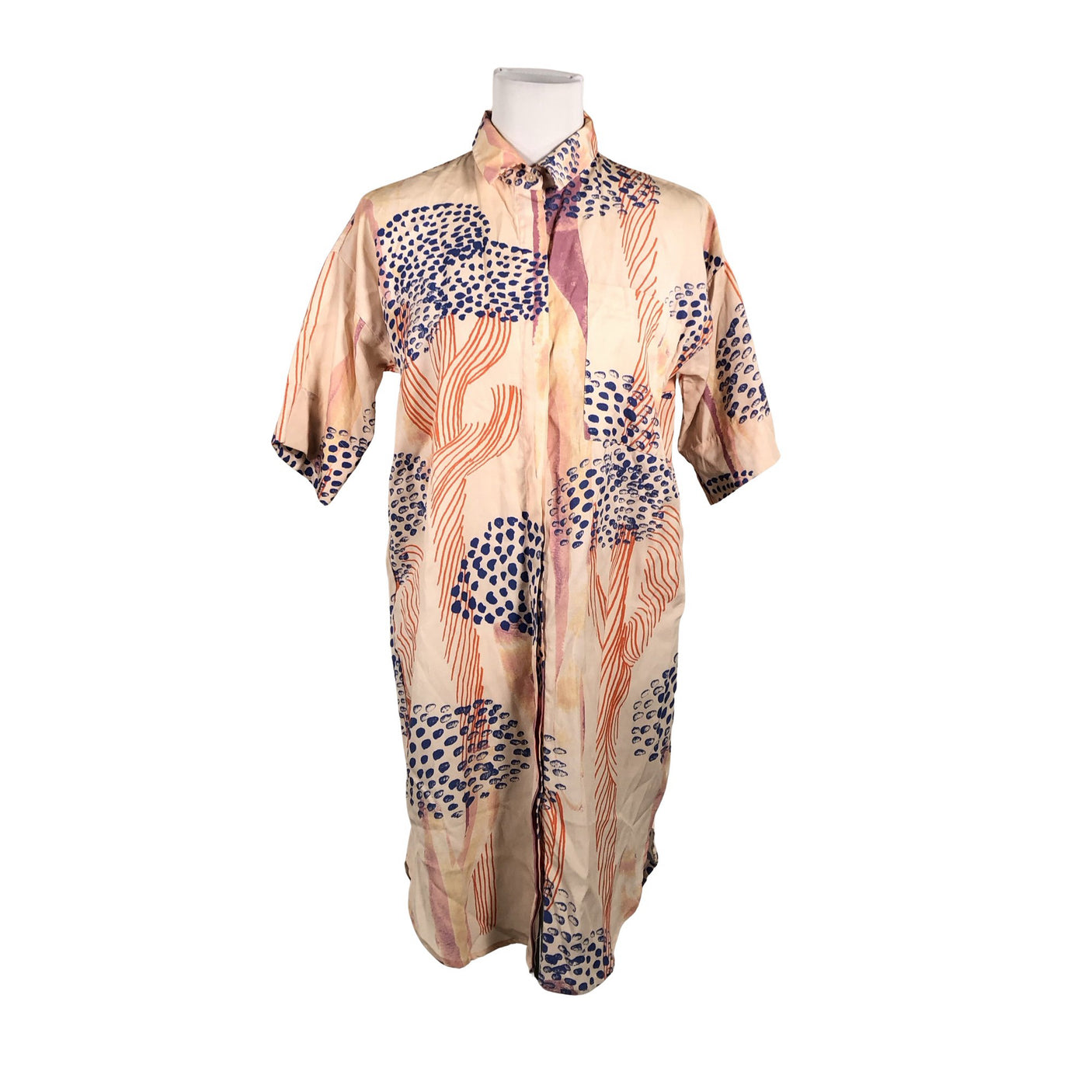 Unisex Aarrelabel - Schiffon dress, size 36 - Light pink (1)