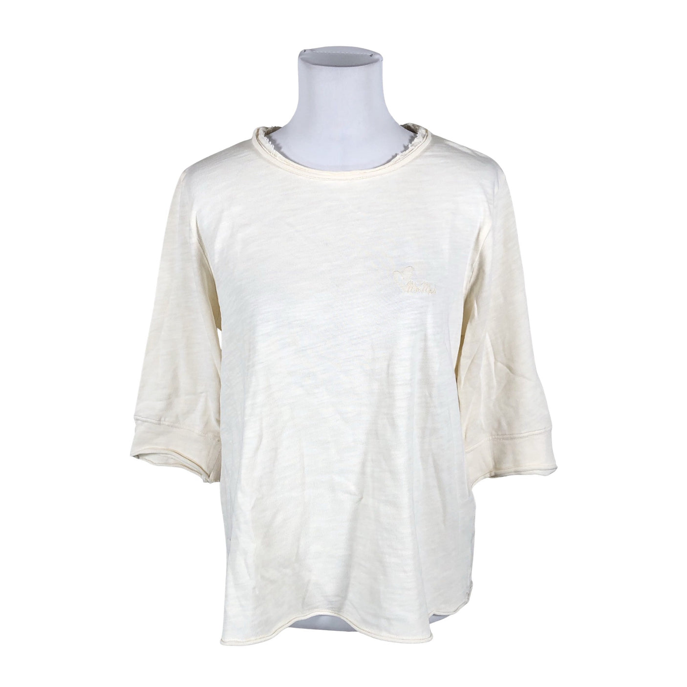 Unisex Mos Mosh - Tricot shirt, size 38 - Natural white (1)