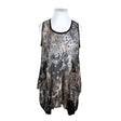 Unisex Purplerose - Tricot tunic, size 42 - Gray ()