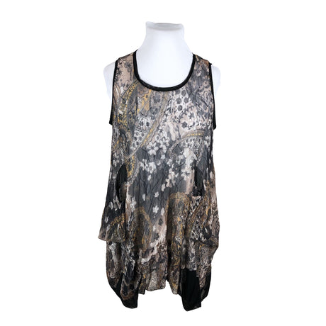 Unisex Purplerose - Tricot tunic, size 42 - Gray ()