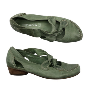 Unisex Tamaris - High heels, size 38 - Green (2)