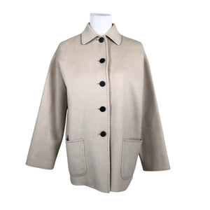 Unisex Ritva Falla - Wool coat, size 34 - Beige (1)