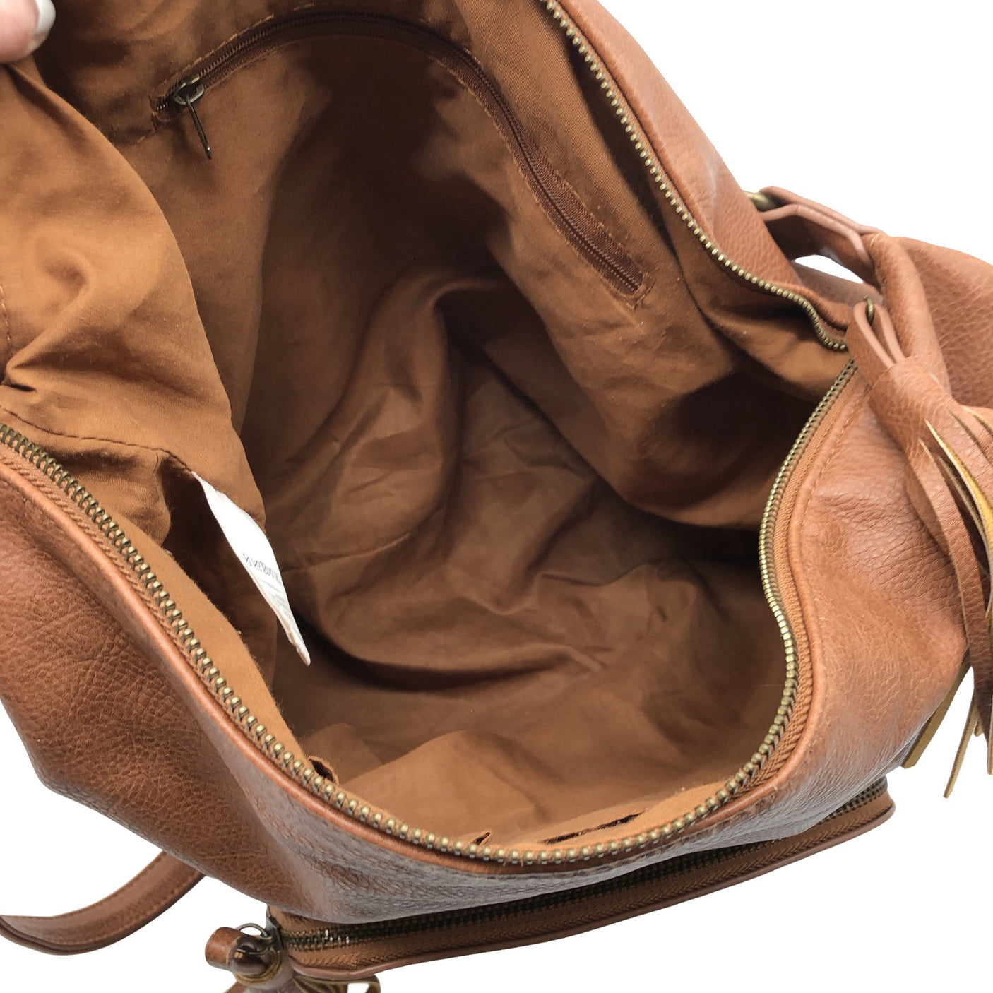 Unisex Denim Dream - Shoulder bag, size Maxi - Brown (5)
