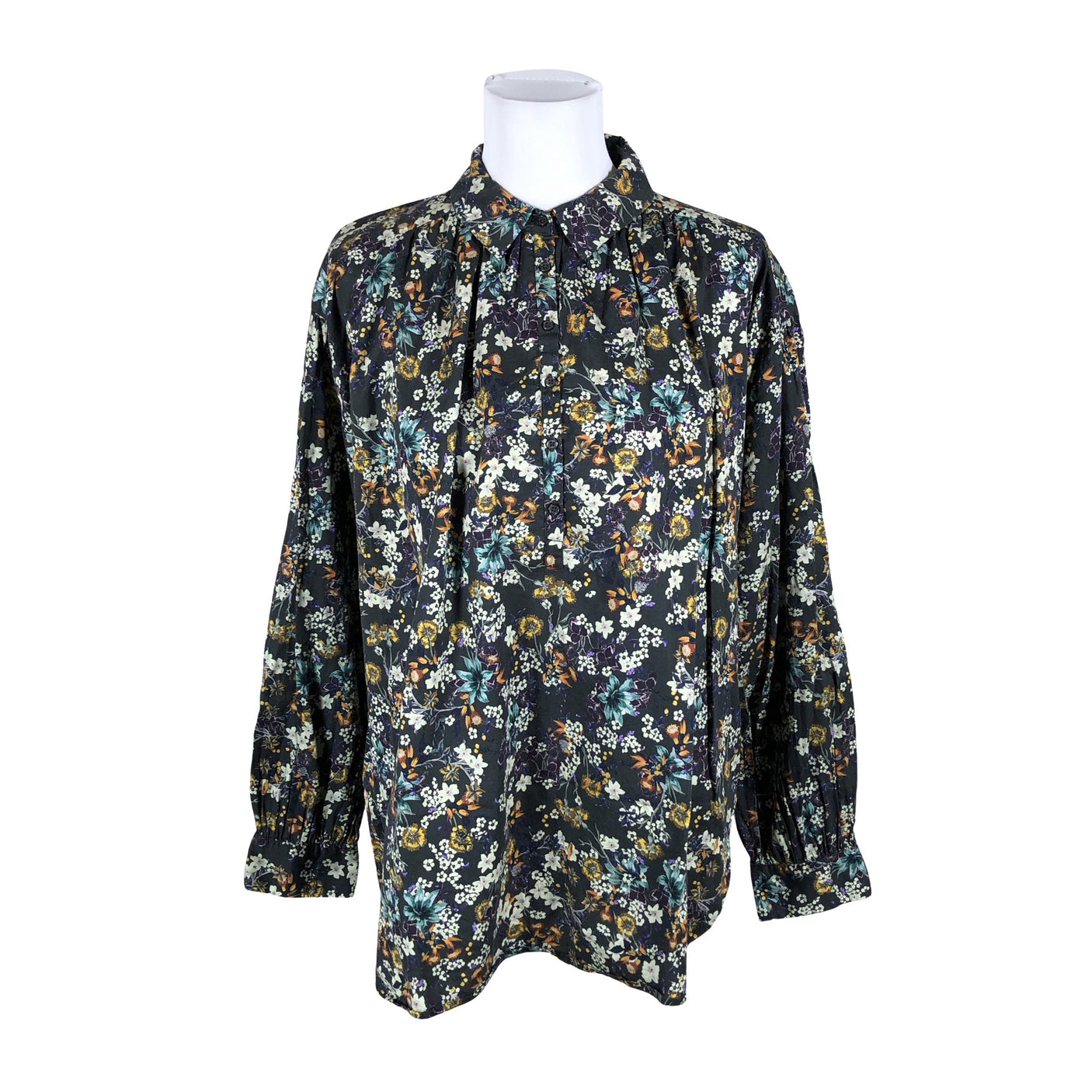 Unisex Marc O'Polo - Blouse, size 40 - Green (2)