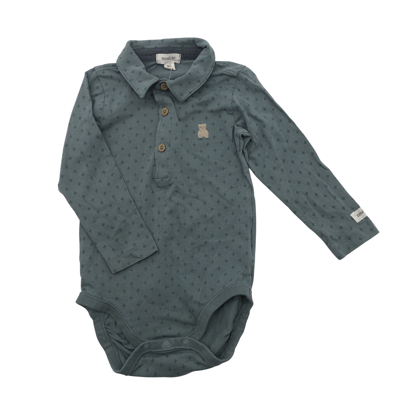 Unisex Newbie - Body, size 74 - 80 - Green (1)