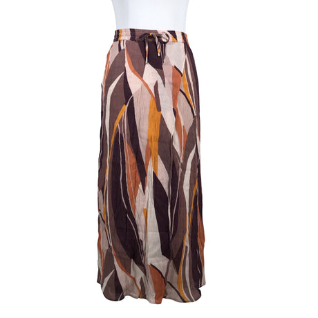Unisex Comma - Fabric skirt, size 36 - Brown ()