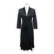 Unisex King Louie - Tricot dress, size 40 - Black ()
