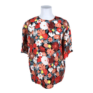 Unisex Marimekko - Short-sleeved blouse, size 36 - Red (1)