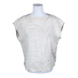 Unisex Boomerang - Short-sleeved blouse, size 38 - Beige ()