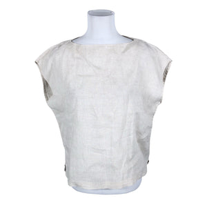 Unisex Boomerang - Short-sleeved blouse, size 38 - Beige (2)