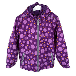 Unisex Fransa - Winter jacket, size 128 - 134 - Violet (1)