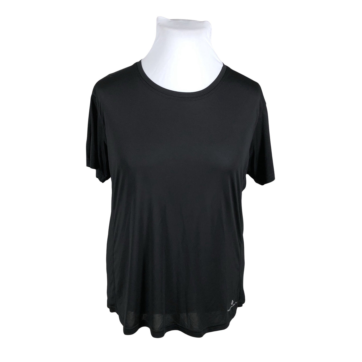 Unisex Ronhill - Sports shirt, short sleeve, size 44 - Black (1)