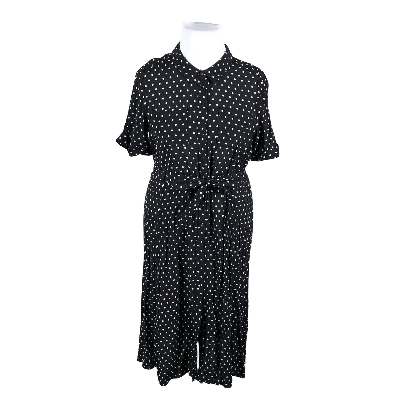 Unisex Sézane - Schiffon dress, size 42 - Black (1)