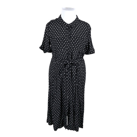 Unisex Sézane - Schiffon dress, size 42 - Black ()