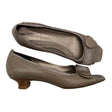 Unisex Clarks - Open toe high heel shoes, size 39 - Brown ()