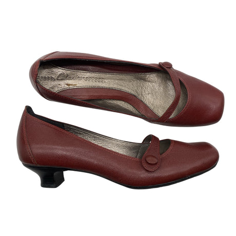 Unisex Clarks - High heels, size 39 - Wine red ()