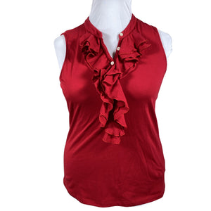 Unisex Lauren Ralph Lauren - Tricot tank top, size 42 - Red (1)