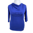 Unisex EA7 Emporio Armani - Tricot shirt, size 42 - Blue ()