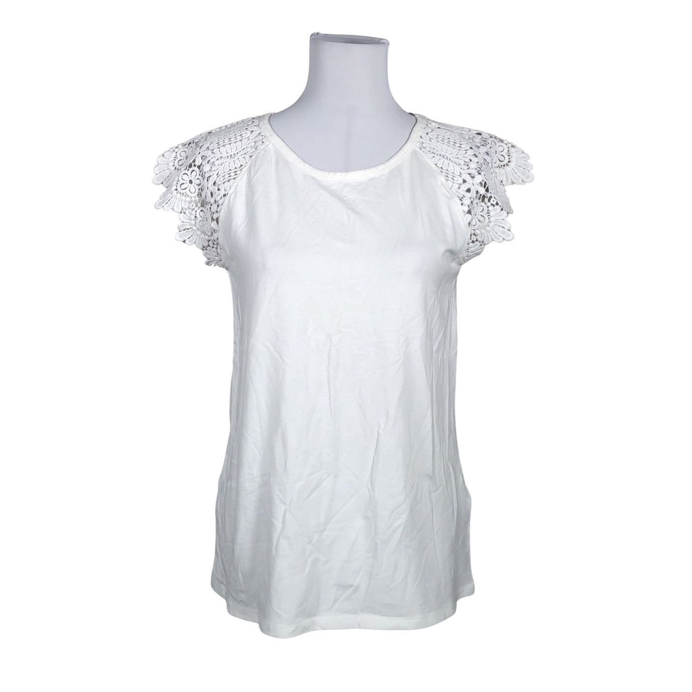 Unisex Esprit - Tricot tank top, size 38 - Natural white (1)