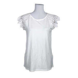 Unisex Esprit - Tricot tank top, size 38 - Natural white (1)