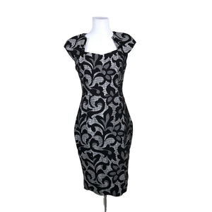 Unisex Karen Millen - Sheath dress, size 38 - Black (1)