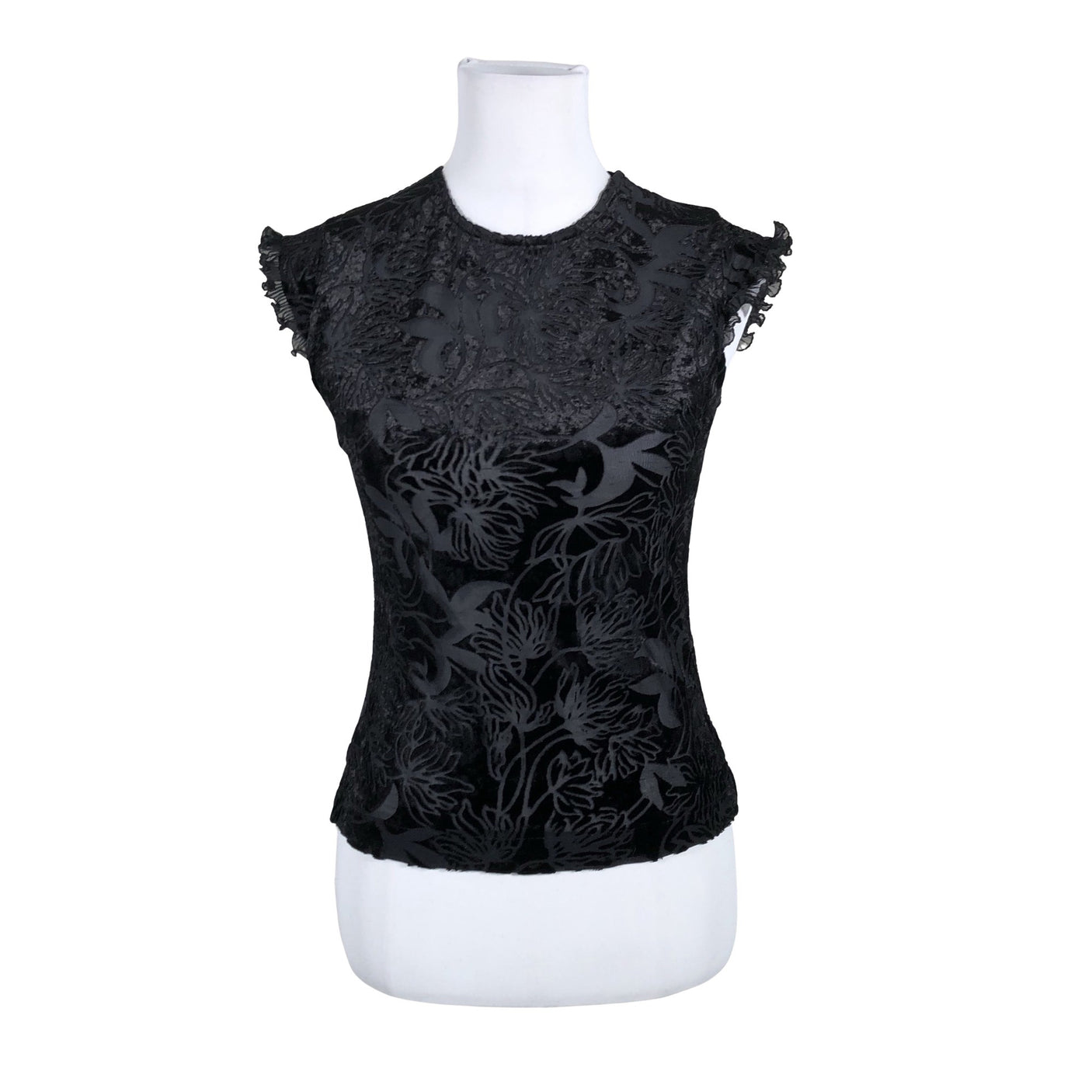 Unisex InWear - Short-sleeved blouse, size 36 - Black (1)
