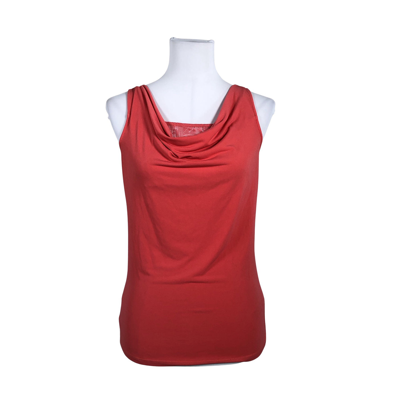Unisex Esprit - Tricot tank top, size 36 - Orange (1)