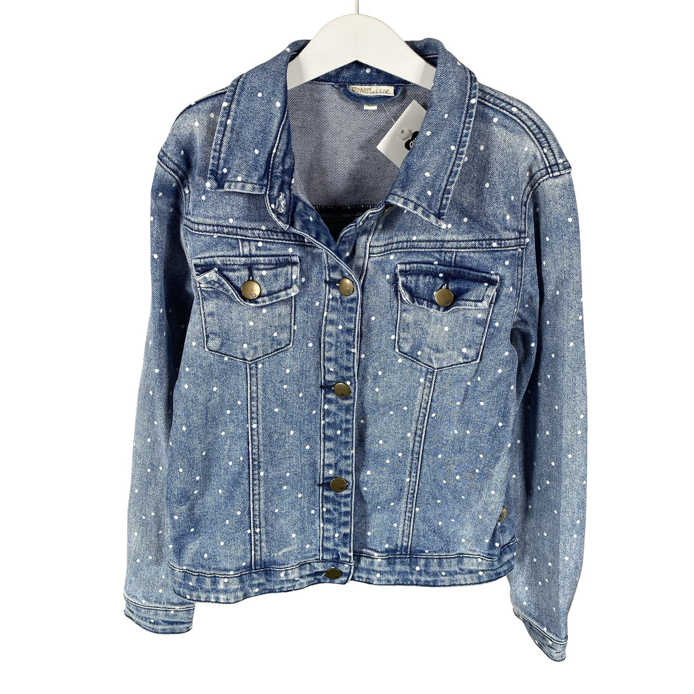Unisex POMPdeLUX - Denim jacket, size 146 - 152 - Blue (1)