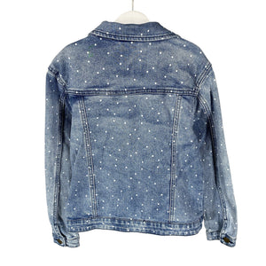 Unisex POMPdeLUX - Denim jacket, size 146 - 152 - Blue (2)