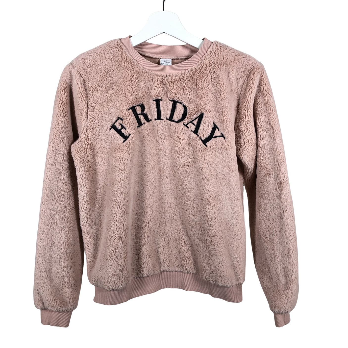 Unisex Lindex - Sweatshirt, size 158 - 164 - Light pink (1)