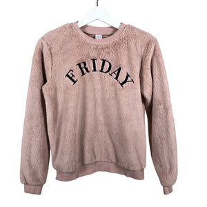 Unisex Lindex - Sweatshirt, size 158 - 164 - Light pink (1)