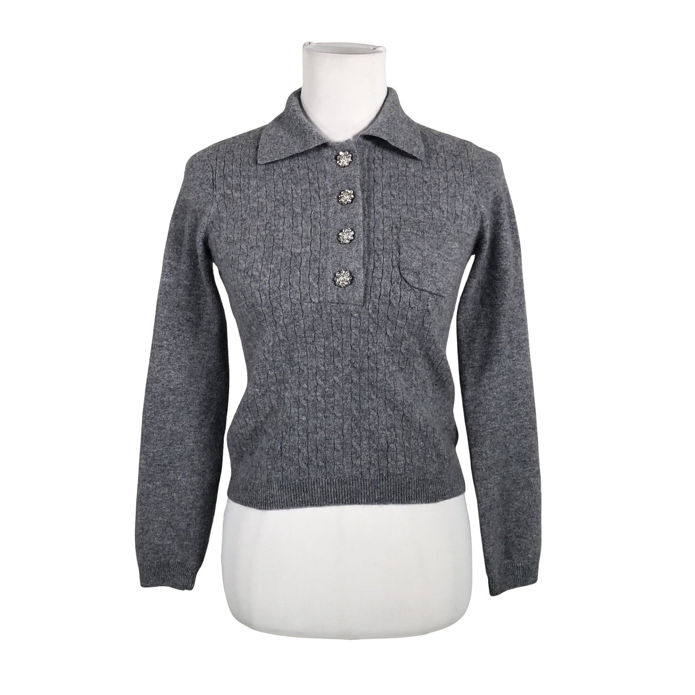 Unisex Custommade - Sweater, size 36 - Gray (1)
