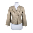 Unisex Andiata - Leather jacket, size 36 - Beige ()