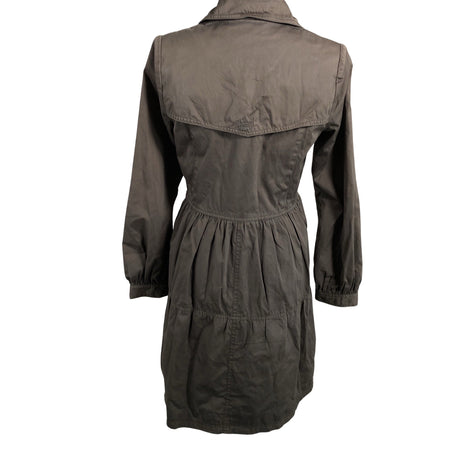 Unisex Soaked - Trench coat, size 38 - Green (2)