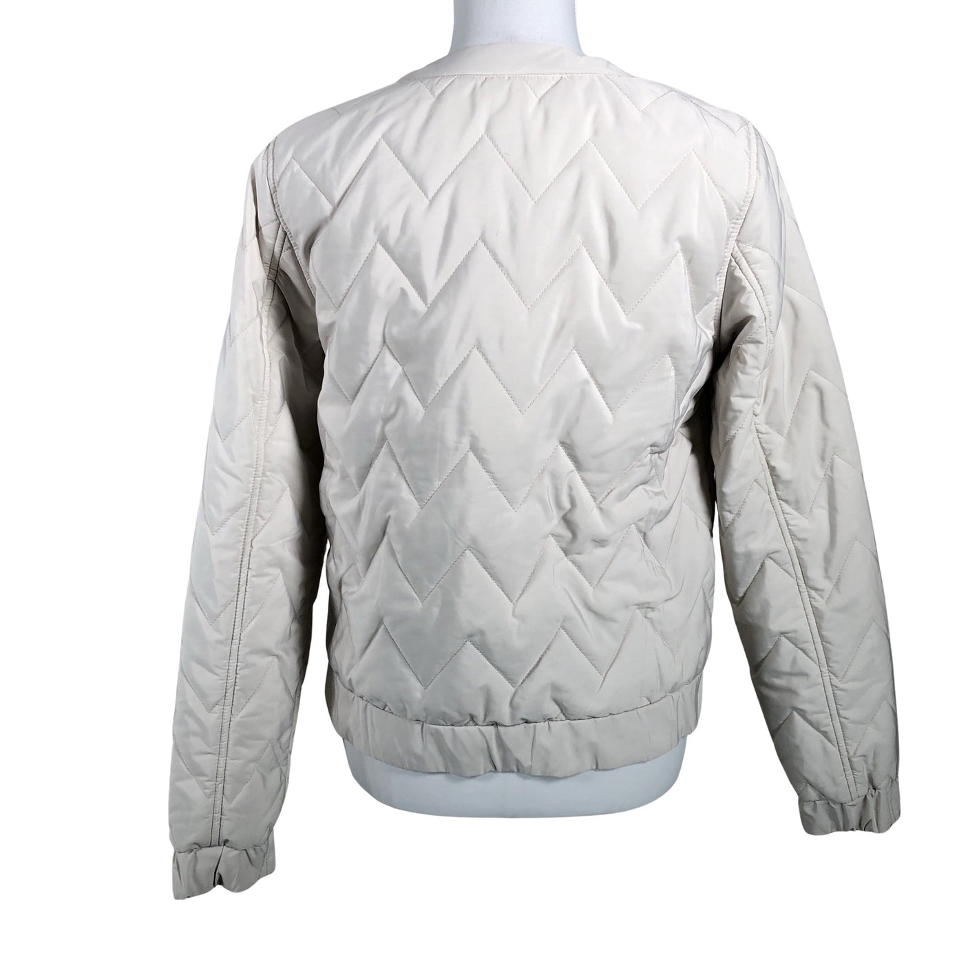 Unisex Lindex - Quilted jacket, size 36 - Beige (2)