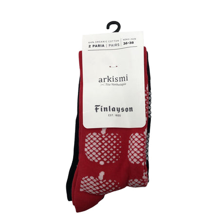 Unisex Finlayson - Socks, size 37 - Red (2)