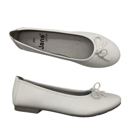 Unisex Jana - Ballerinas, size 39 - White ()
