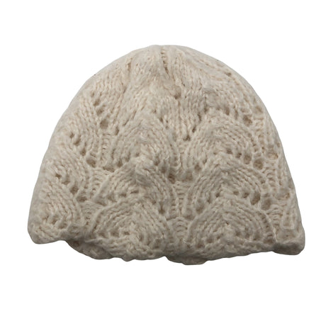 Unisex Handmade - Winter beanie, size 56 - 58 cm - Natural white (2)