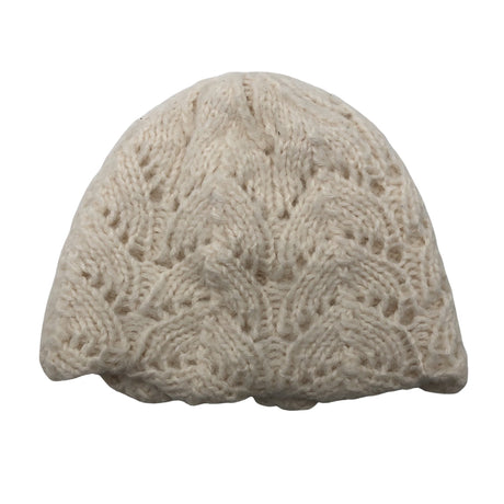 Unisex Handmade - Winter beanie, size 56 - 58 cm - Natural white ()