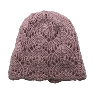 Unisex Handmade - Winter beanie, size 52 - 54 cm - Light pink (2)