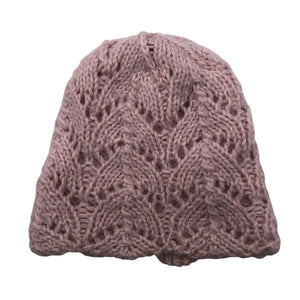Unisex Handmade - Winter beanie, size 52 - 54 cm - Light pink (3)