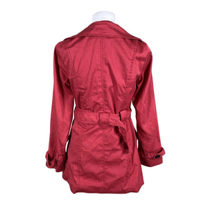 Unisex b.Young - Trench coat, size 36 - Red (2)