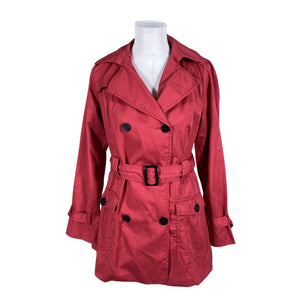Unisex b.Young - Trench coat, size 36 - Red (1)