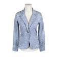 Unisex Cream - Sweat jacket, size 36 - Light blue ()